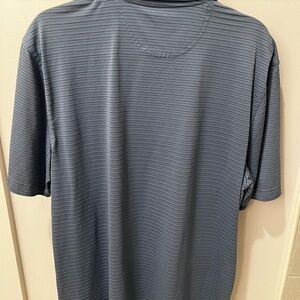 Men's Striped Blue Shirt